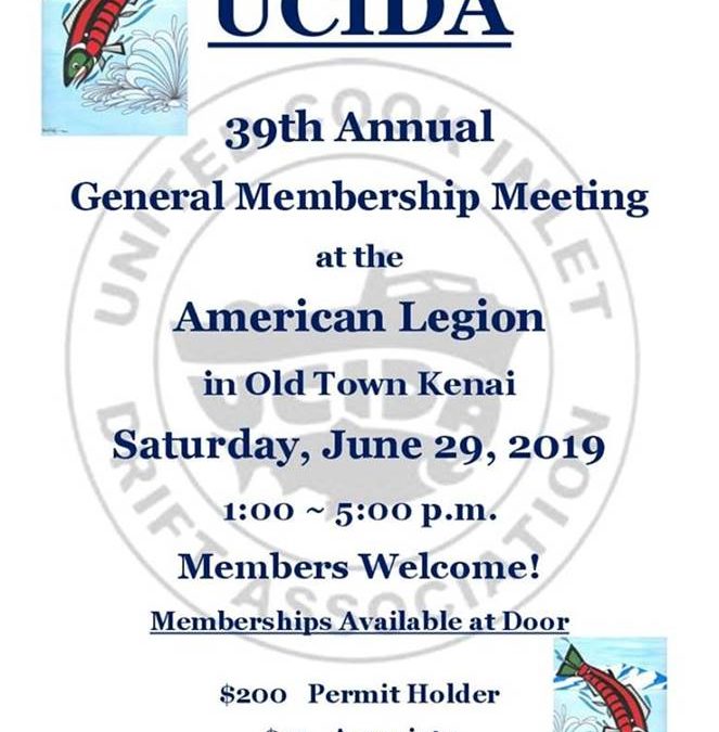 UCIDA General Membership Meeting